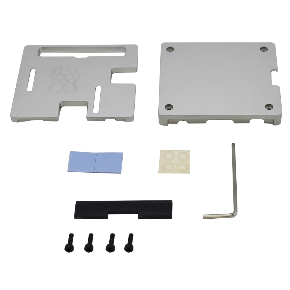 ABGN горячий для Raspberry Pi 3A + Pi3 Модель B металл Cnc охлаждение ультра тонкий корпус