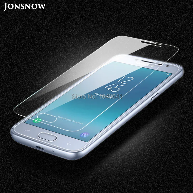 JONSNOW для Samsung J2 Pro 2018 закаленное стекло 2.5D 9H Взрывозащищенная защитная пленка ЖК