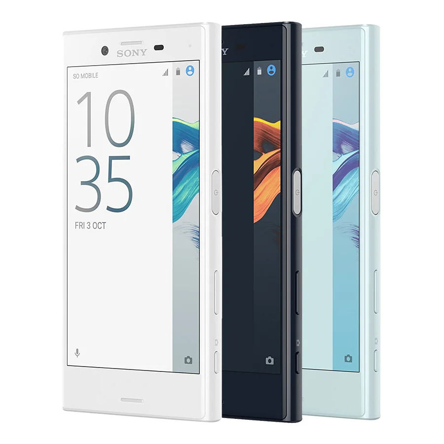 Оригинальный Sony Xperia X Compact F5321 разблокированный 3 ГБ ОЗУ 32 Гб ПЗУ 4 6 дюймов одна