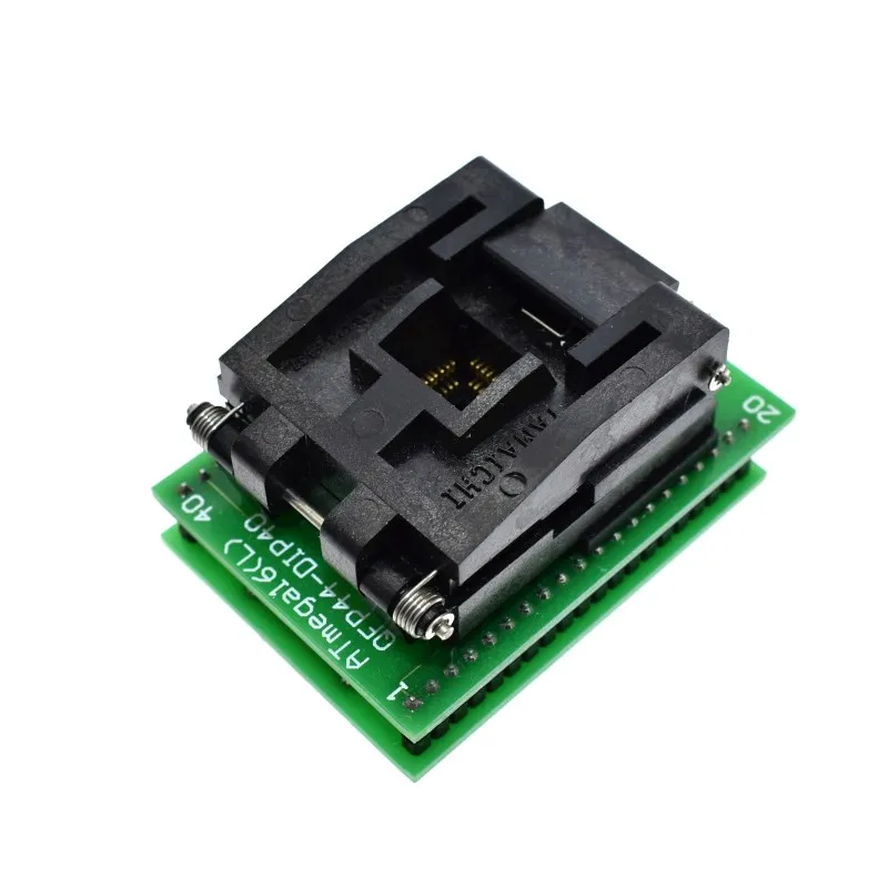 AEAK Высокое качество Чип программист TQFP44 адаптер гнездо dip40 qfp44 ATMEGA16