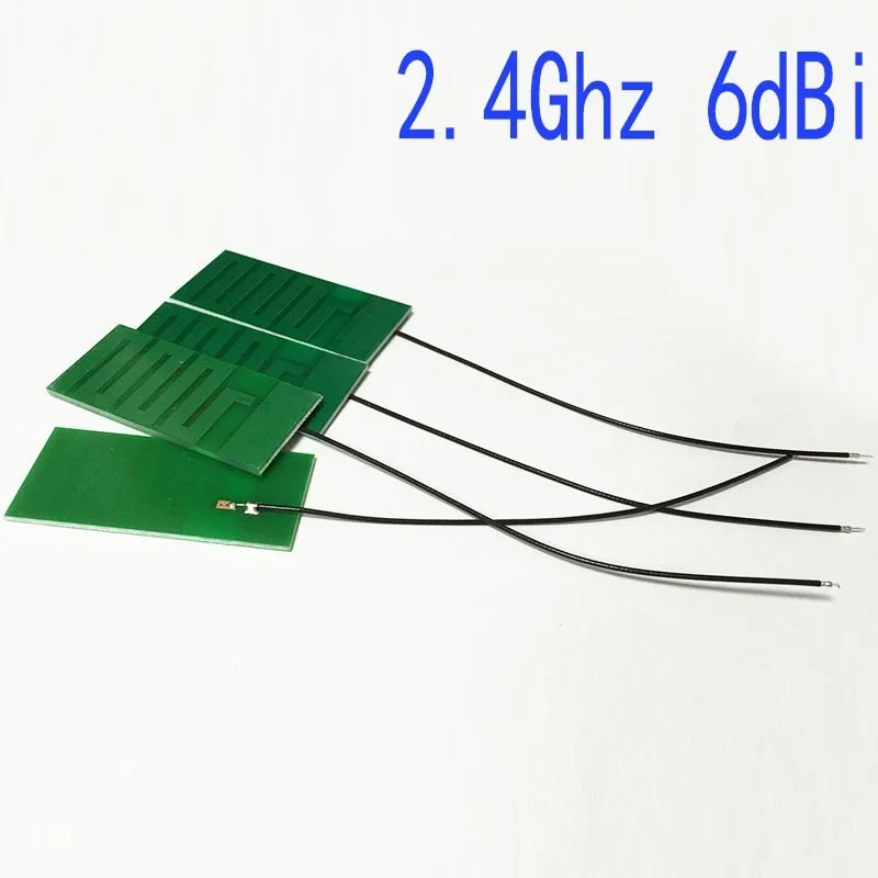 2,4 ГГц 2,4g антенна 6dbi плоская антенна встроенная печатная плата воздушная Сварка Пайка 58*26*1,5 мм#2 wifi антенна-усилитель