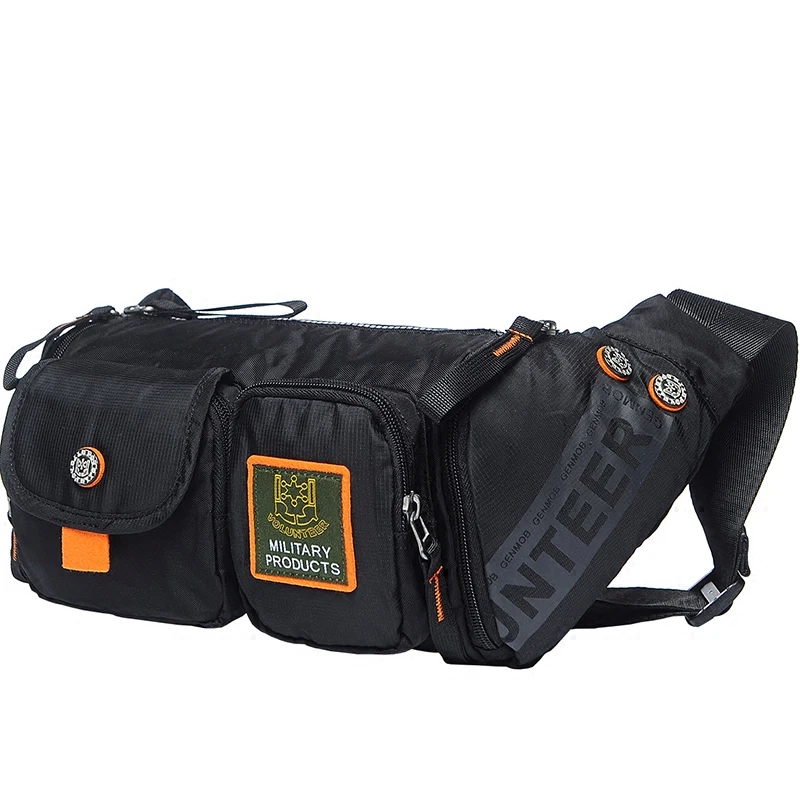 Водонепроницаемая поясная сумка из ткани Оксфорд для мужчин