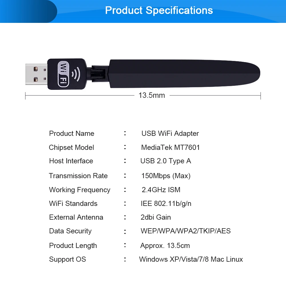 PIXLINK LV UW10S USB WiFi адаптер MT7601 чип 150 Мбит/с Беспроводной Wi Fi модем повысить сигнал
