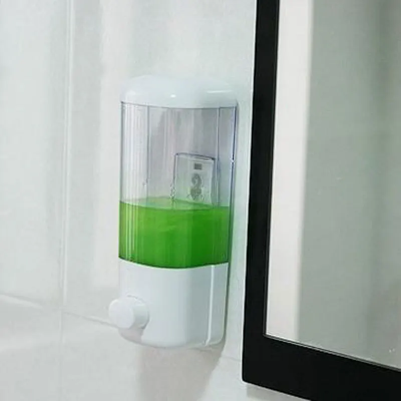 

Mini Soap Shampoo Dispenser Lotion Pump Action Wall Mounted