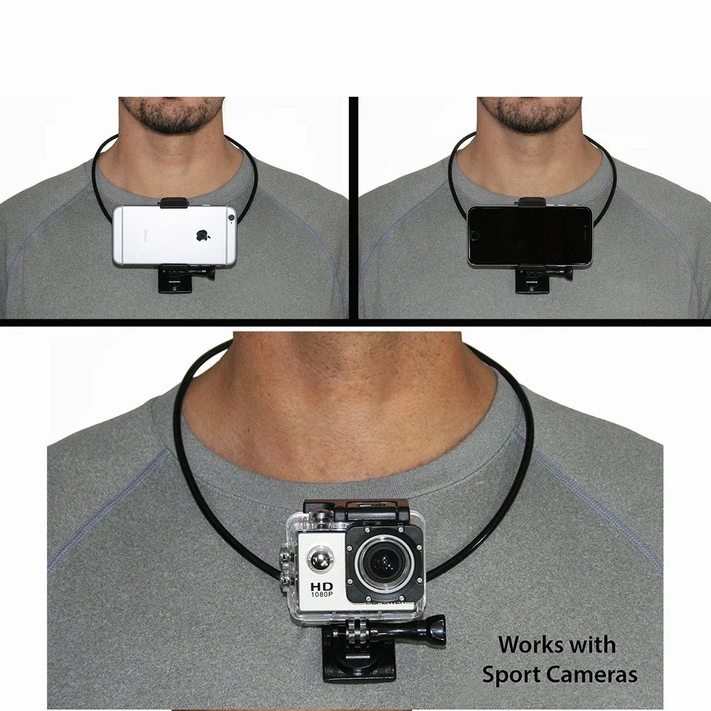 Носимый держатель для смартфона с держателем телефона POV iPhone 7 plus Huawei Meizu Xiaomi Go Pro