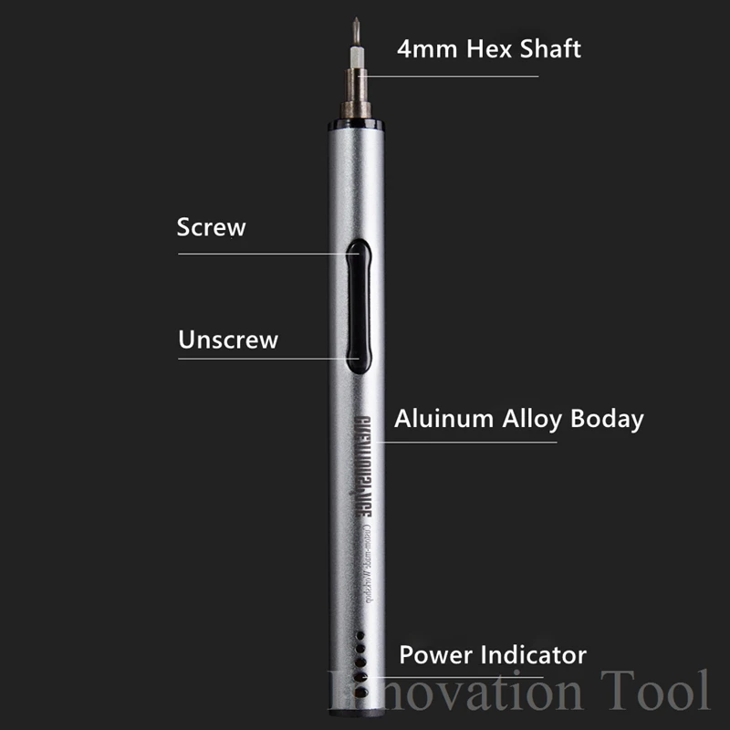 Мини отвертка электрическая аккумуляторная с зарядкой от USB 20 шт. 4