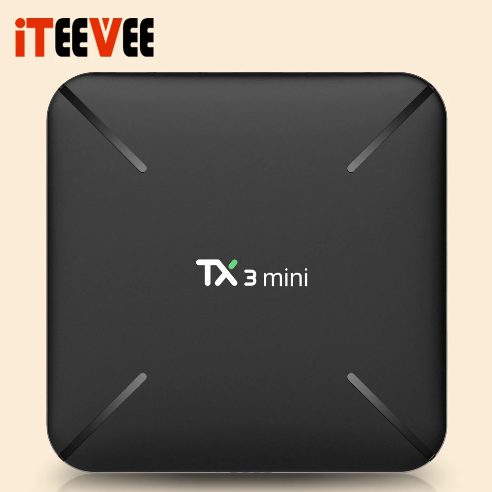 TX3 мини ТВ приставка с четырёхъядерным процессором Amlogic S905W ОЗУ 2 Гб ПЗУ 16 Android 8