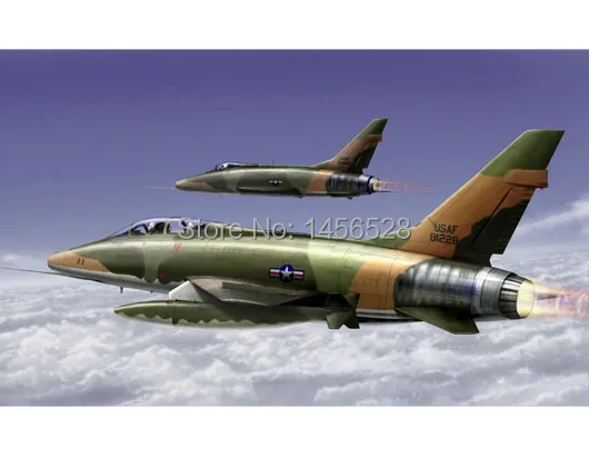 Trumpeter 1/72 01650 F 100F Супер Sabre сборочные модели наборы строительные Весы Модель