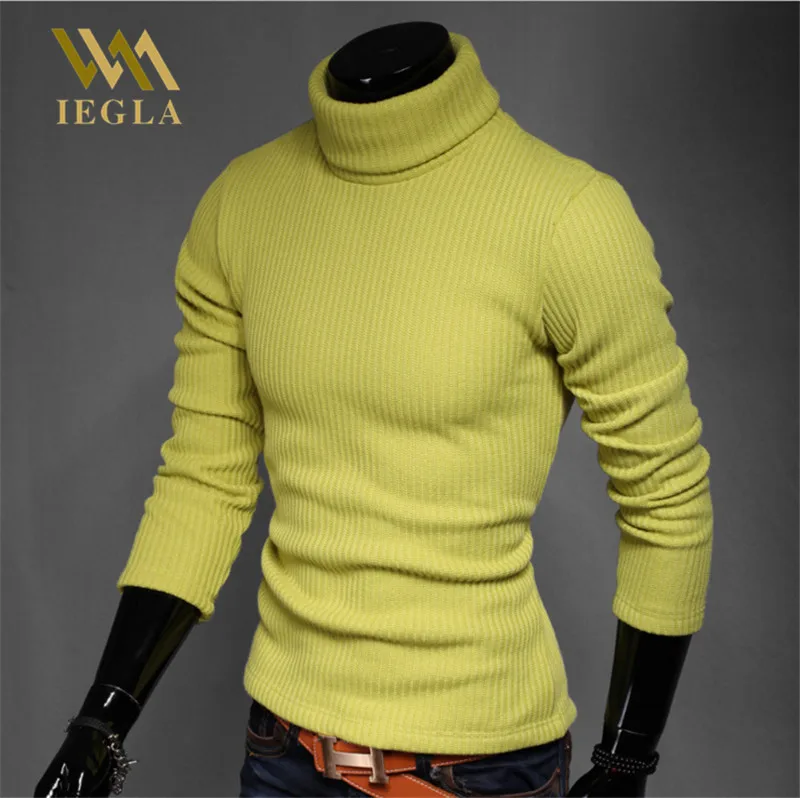 

Men Sweater Pullover Warm Winter Male Brand Casual Sweaters Mens Solid Turtleneck Sweater Thicken Long Sleeve Pull Homme 7Colors