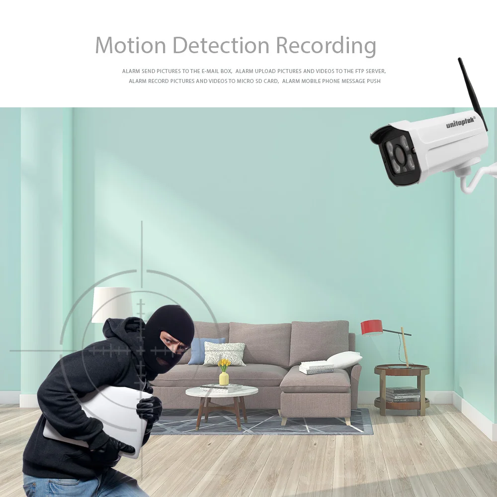 WIFI IP камера наружная 720P 1080P 2MP домашняя безопасности беспроводная