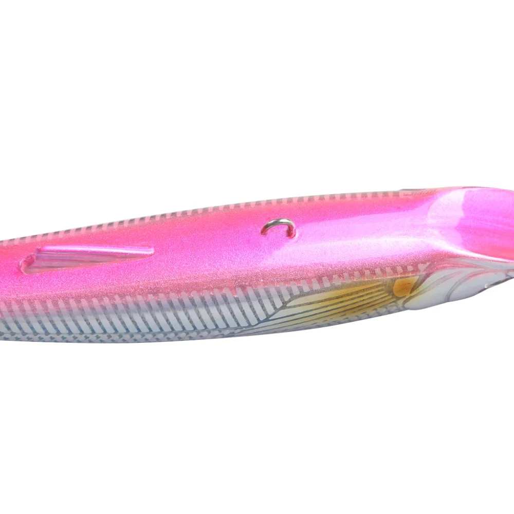 Ecooda рыболовная жесткая приманка большая для kingfish/тунец 82 г 180 мм гольян плавающая