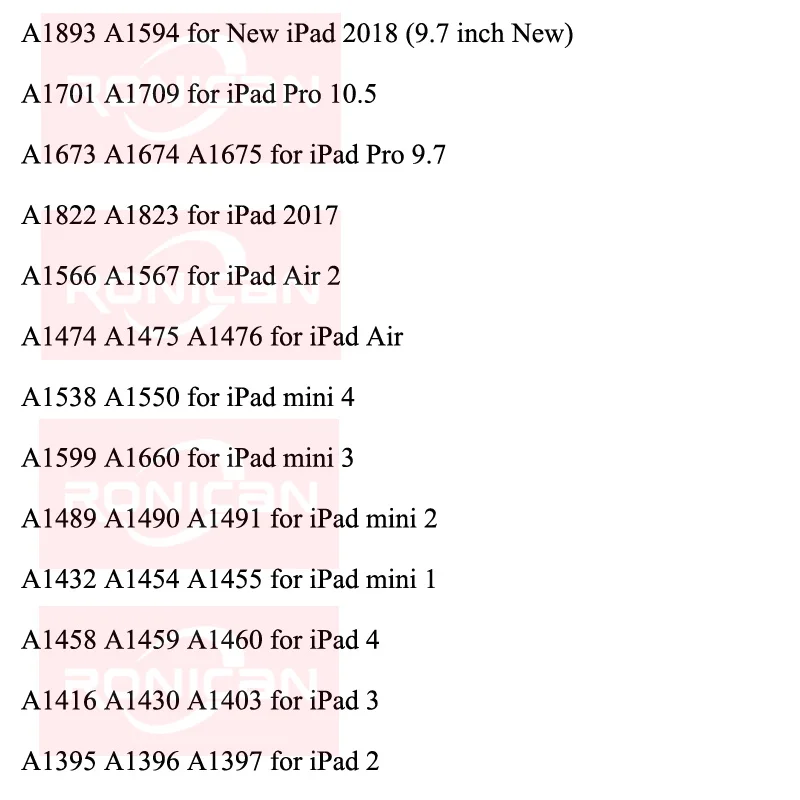 2.5D защита экрана из закаленного стекла против царапин для iPad Air 2 3 4 Mini 1 2017 2018 Pro 9 7 10