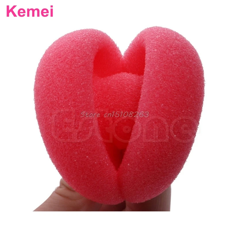 Бесплатная доставка 18 шт мягкие шарики мягкий спонж для волос уход за бигуди