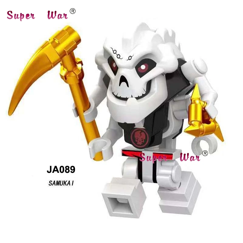 JA089 Одна модель строительных блоков Char Snake Archer Акита меч Vex Ice Emperor игрушки для детей - Цвет: JA089