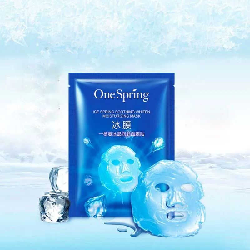 Маска для лица onespring Ice Spring увлажняющий отбеливающий антивозрастной лифтинг