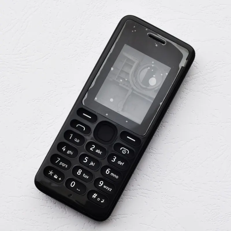 BINYEAE новый полный корпус для Nokia 108 чехол фронтальная рамка со стеклом отображения