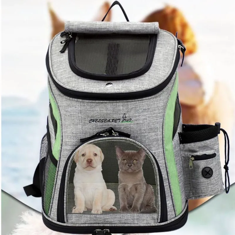 Dog Carrier Backpack Bag Breathable Dogs for small dogs Cat Bag Portable Pet Shoulder Dog Stuff Hiking Travel Walking Riding