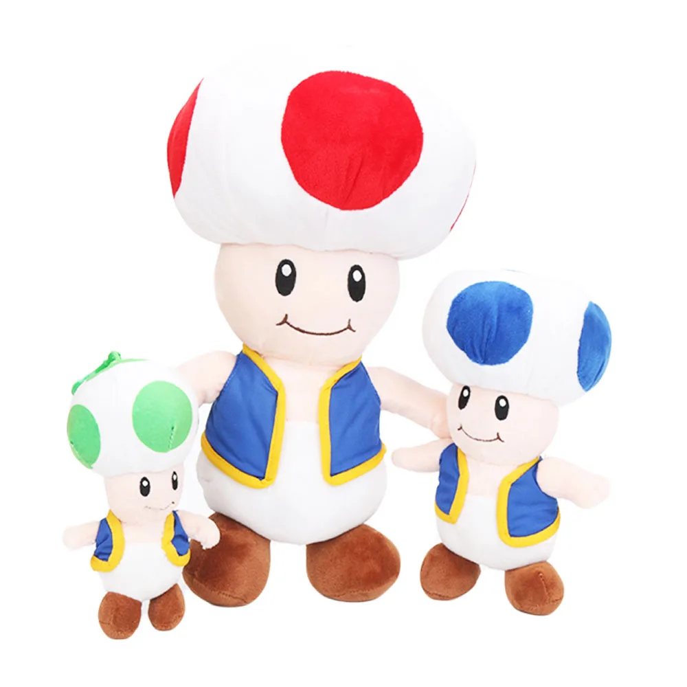 Мягкая Плюшевая жаба в стиле Super Mario Bros игрушка для детей подарок на день рождения