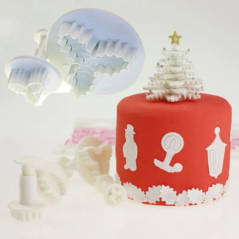 2 шт./компл. фотобумага Holly листик для торта Cookie Sugarcraft фондан декоративные резаки
