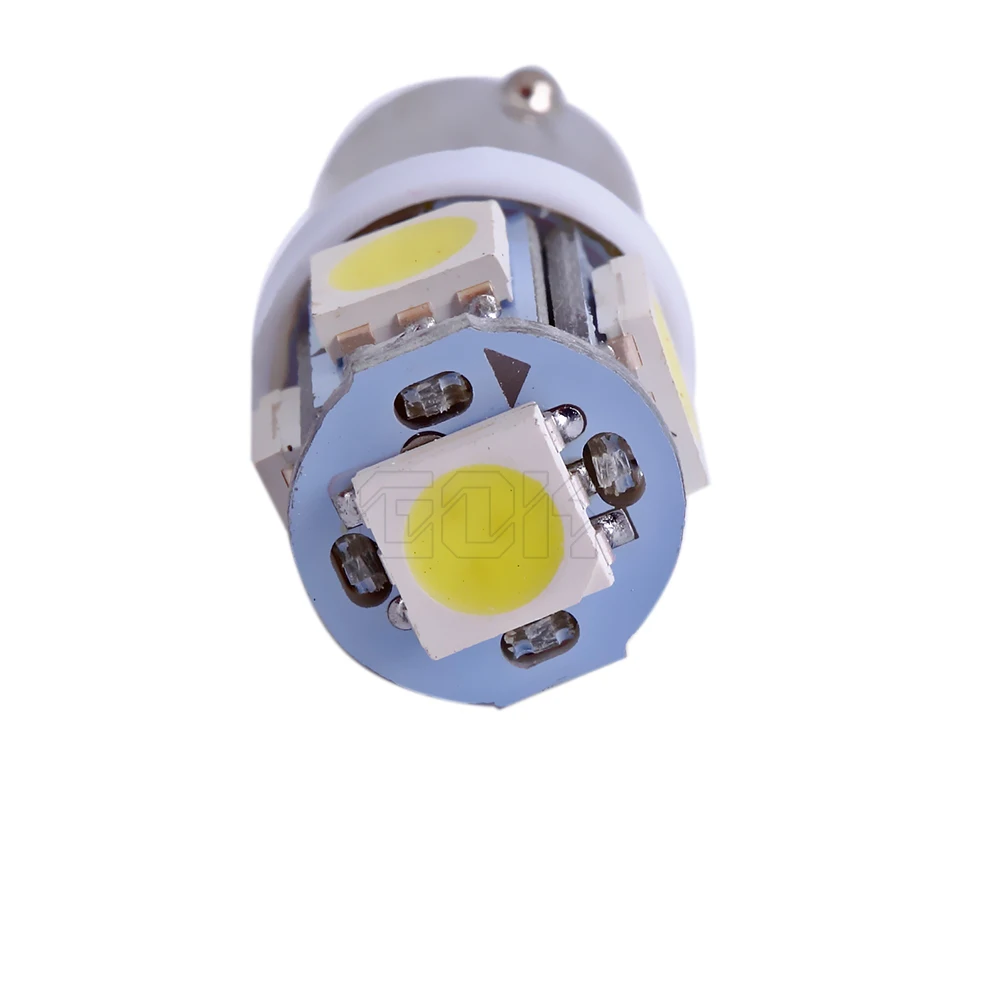 10 шт. BA9S T4W H16W SMD LED 5smd 5led световой индикатор автомобиля Интерьер Клин для лампочек