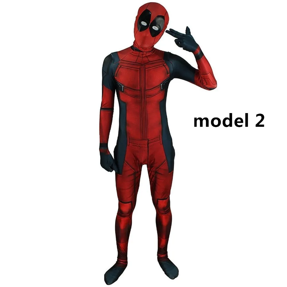 Костюм для косплея унисекс из спандекса с принтом Дэдпул|deadpool costume|costume superherozentai