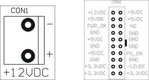 С 24 PIN кабель LR1007 120 W 12VDC DC Питание ATX Совета Мощность Модуль