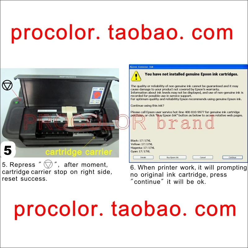 Северная Америка/Океания чипы для СНПЧ (не тратить бумагу) epson XP-310 XP310 XP 310 400 410/XP-400