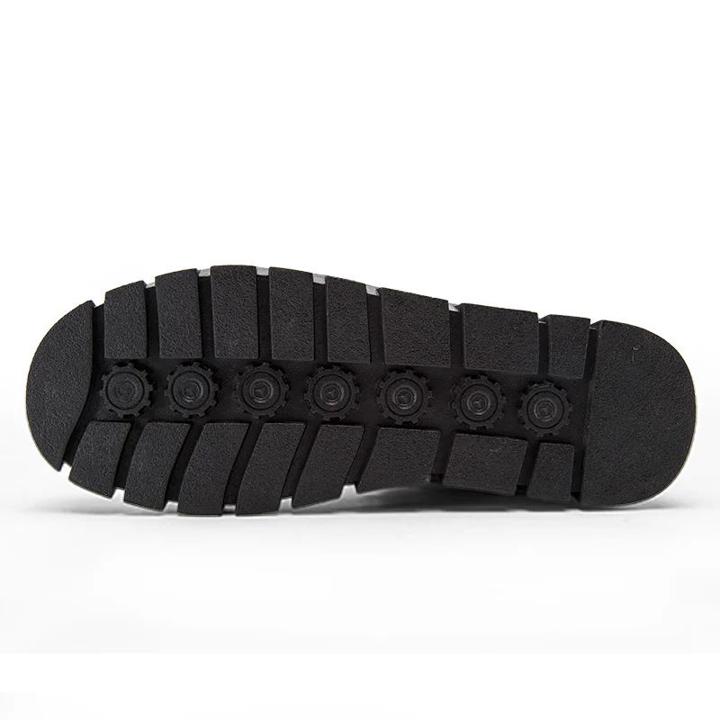 EOFK/женские ботинки Зимние Женские Теплые ботильоны с мехом Кожаные высокие