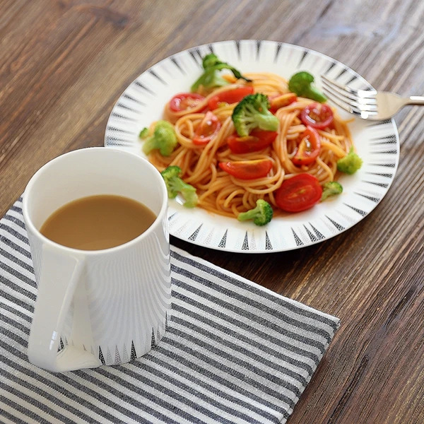 Кавасима дом геометрическая алмаз кости стейк пластины 8 дюймов кекса посуда