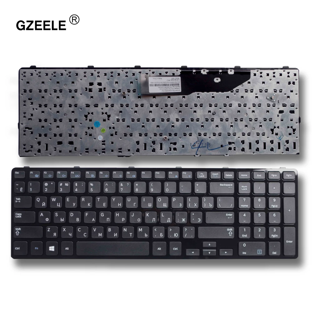 GZEELE Новый для SAMSUNG NP350E7C 350E7C 355E7C NP365E5C 365E5C RU Русская клавиатура ноутбука Замена