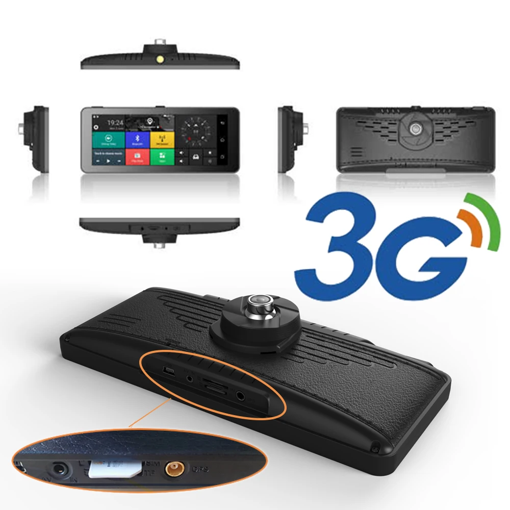 Сюрприз!!! Panlelo Android навигации 3g 1280*480 6 86 дюймов gps с DVR G SENSOR FM Сенсорный экран для Toyota