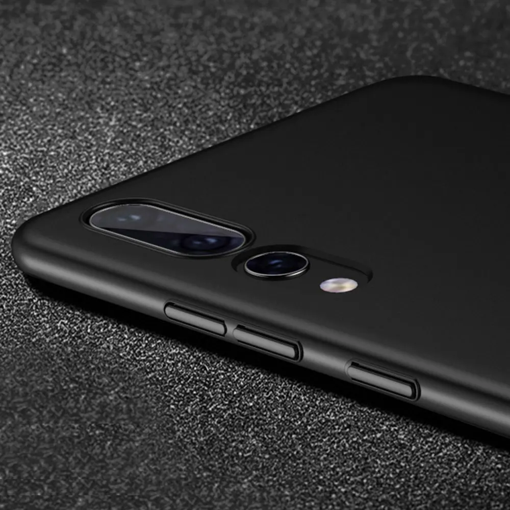 Роскошный Ультратонкий с матовой поверхностью чехол для телефона huawei P20 lite P30 Pro