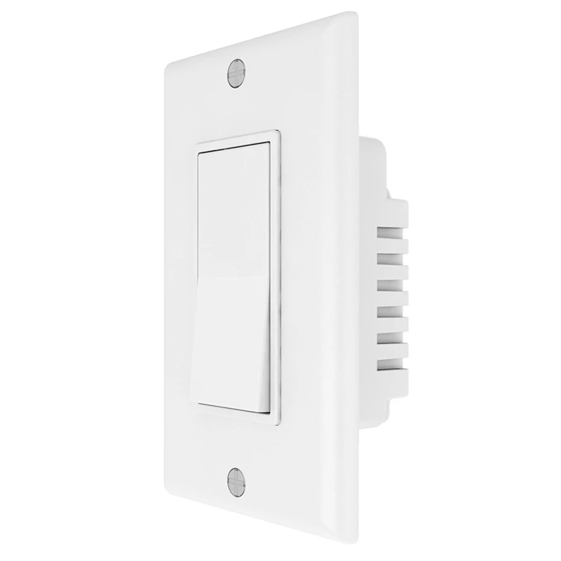 Американские кнопочные выключатели Wifi умный настенный выключатель света диммер