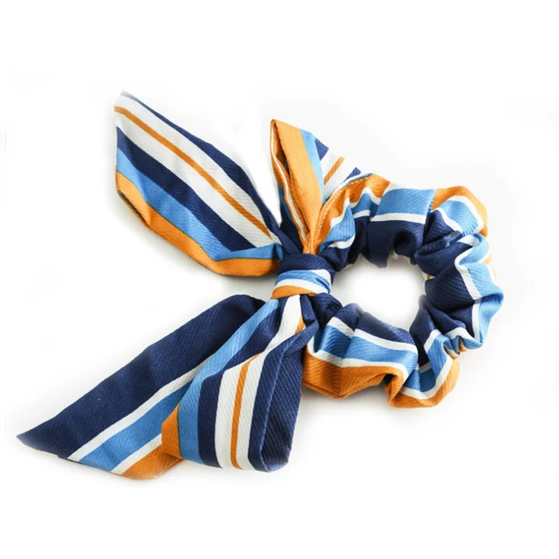 Женская обувь в винтажном стиле Для волос с шарфом резинка резинки для