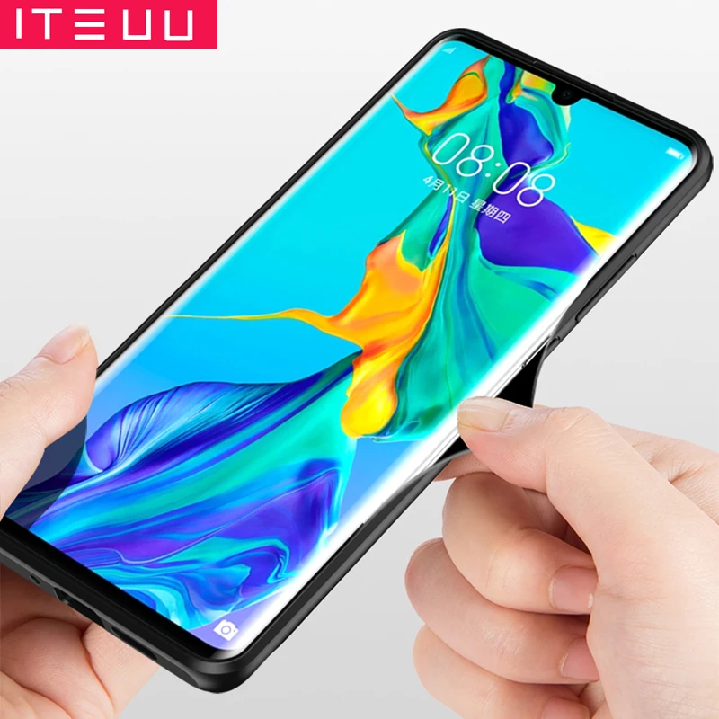 Матовый противоударный чехол ITEUU из ТПУ для Huawei P30 PRO LITE чехол-накладка | Мобильные