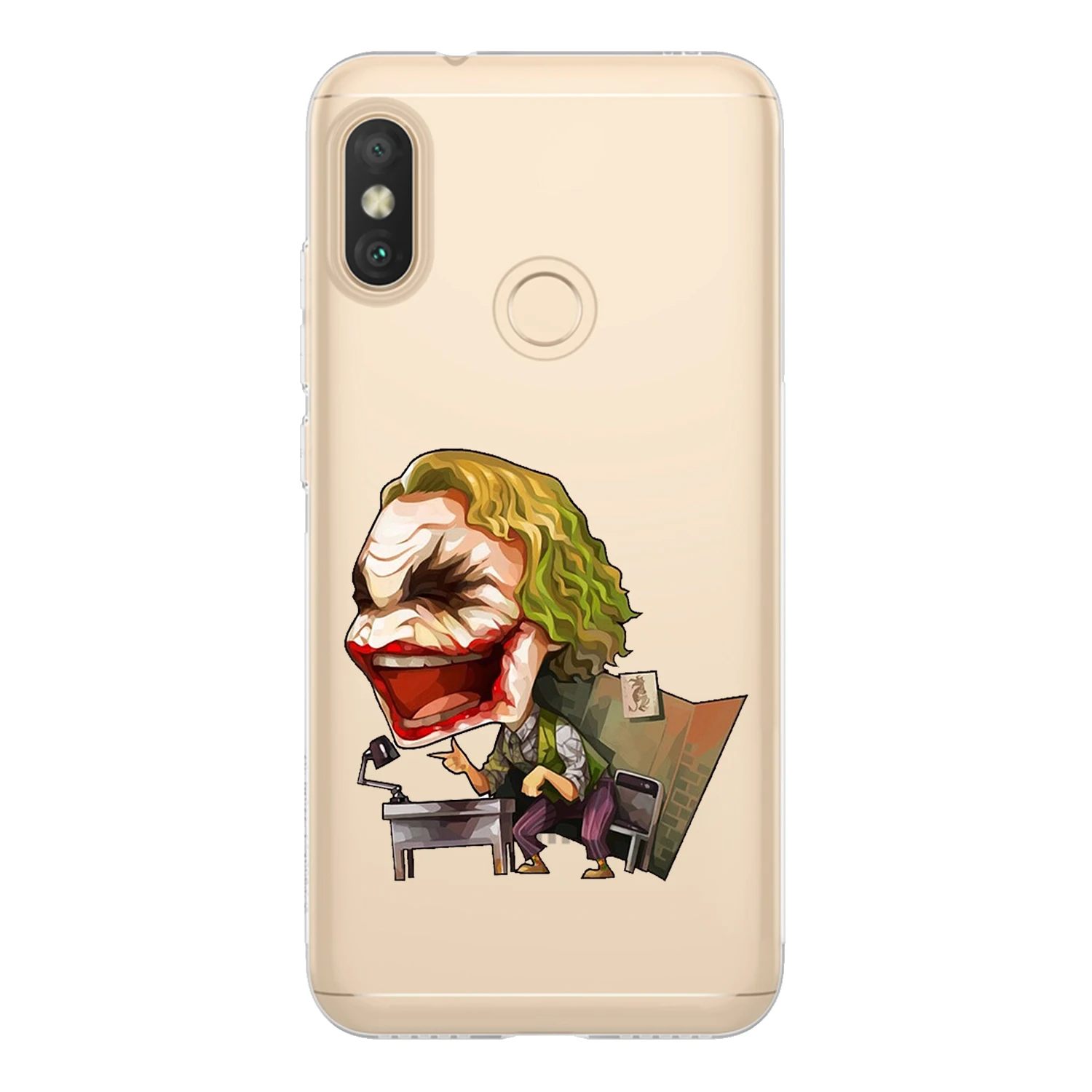 Чехол для Xiaomi Mi A2 Lite мягкий силиконовый чехол из ТПУ с изображением Железного