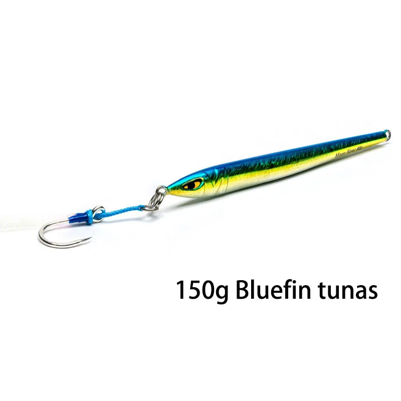 Mustad Moon Riser Jigs MJIG03 железная пластина приманка поддельные приманки сильная тяговая сила рыболовные Крючки рыболовные принадлежности PESCA 150 г 200 г 250 г - Цвет: As pictures show
