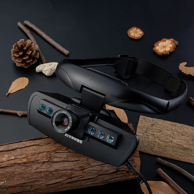 2X16 цифровой инфракрасный бинокль ночного видения телескоп с шлемом очки ИК видео