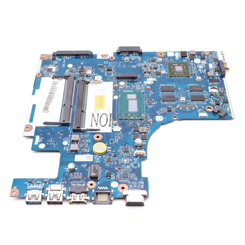 Материнская плата NOKOTION ACLU1 для ноутбука подходит lenovo Ideapad NM A271 14 дюймов HD 8500 DDR3L