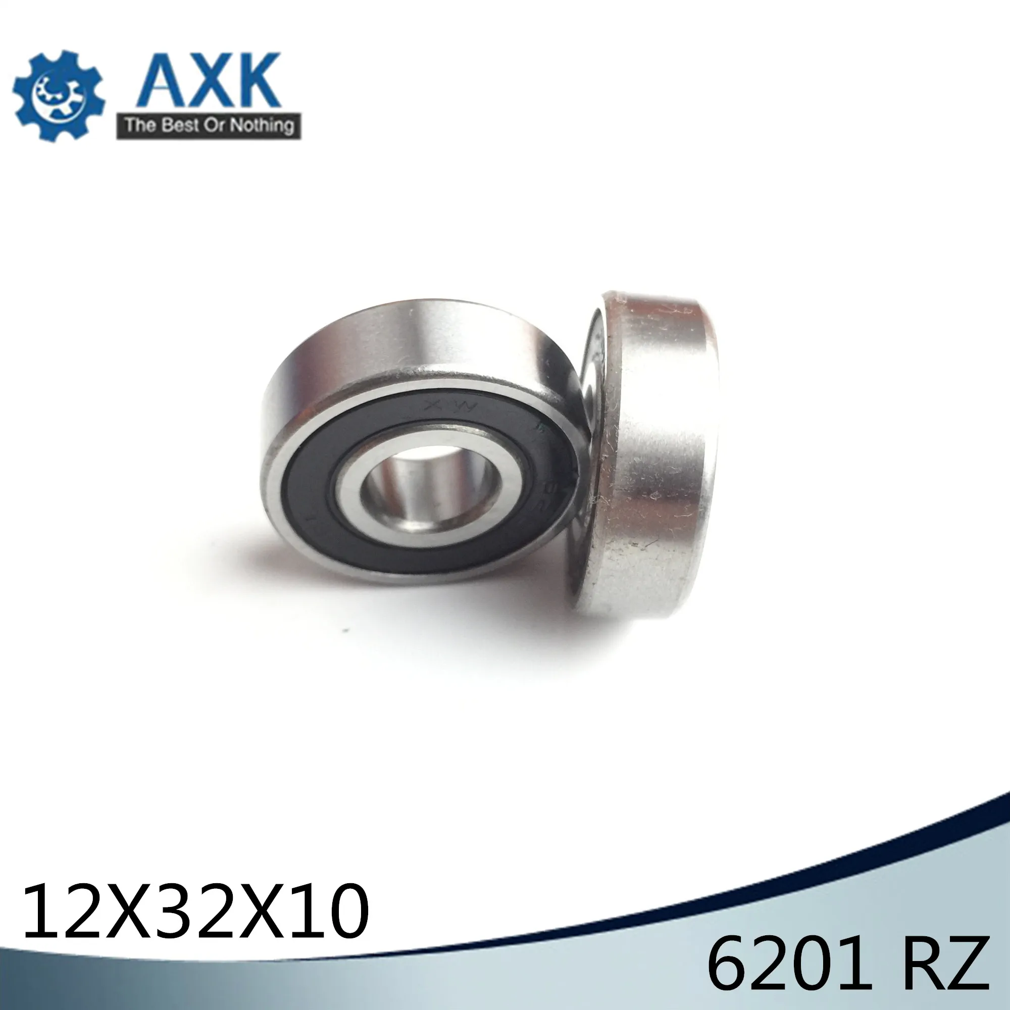 6201RZ нейлон клетка подшипник 12*32*10 мм ABEC 3 ( 8 шт.) звука высокого Скорость для
