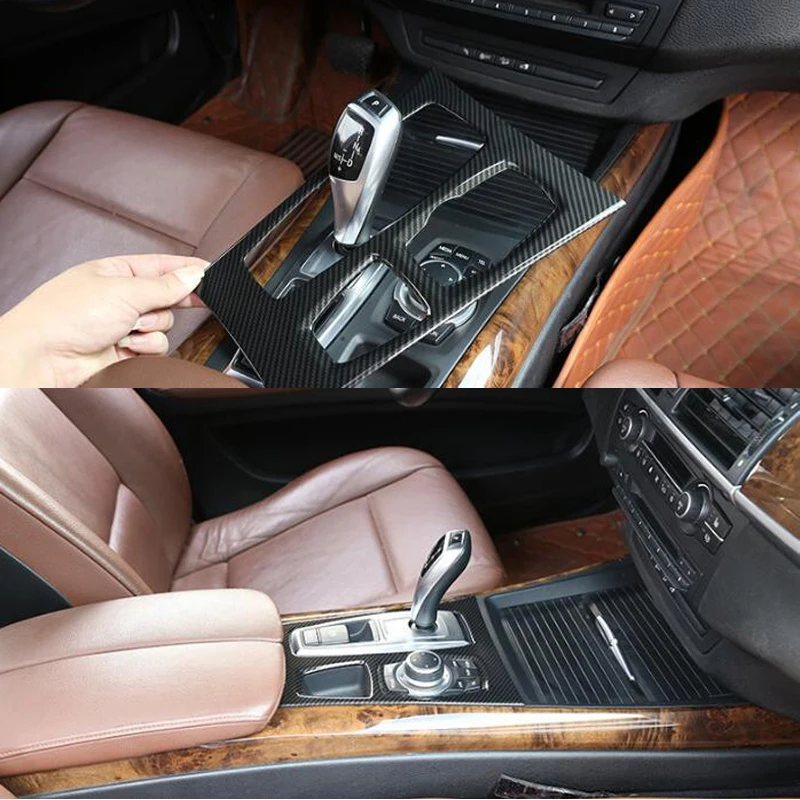Chrome мультимедиа ручка Управление Панель Накладка для BMW X5/X6 E70/E71 2007-2014 | Автомобили