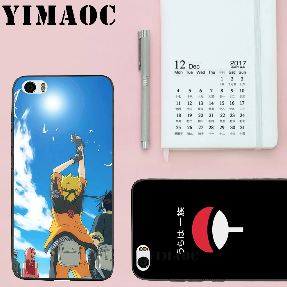 Мягкий силиконовый чехол YIMAOC Naruto Sasuke Uchiha для Xiao mi Red 6 Note 4X 4A 5A 5 Plus A1 A2 Pro Lite 8 |