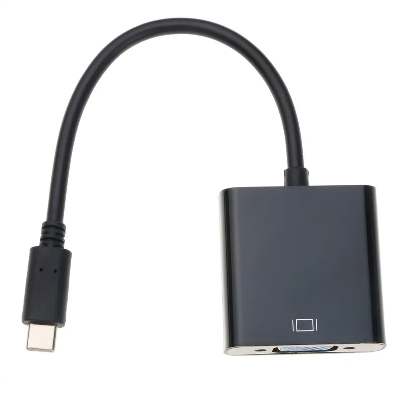 Кабель-переходник Kebidu с Type-C на VGA USB 3 1 Реверсивный для Macbook | Электроника