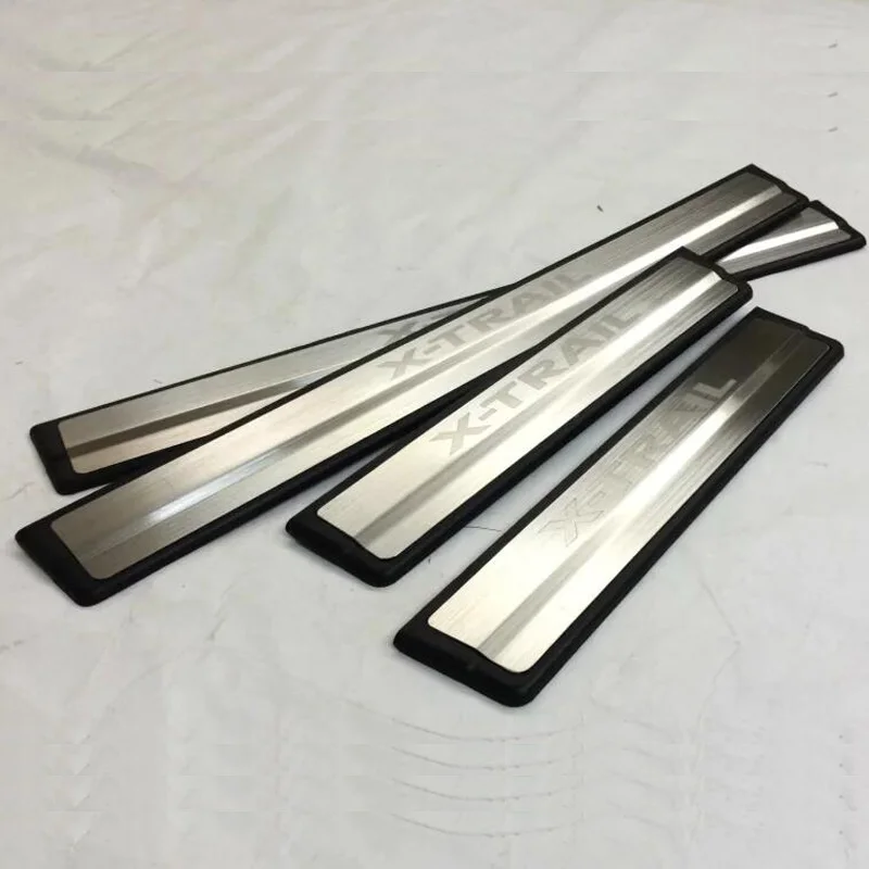 Высококачественная Накладка на порог из нержавеющей стали приветственная