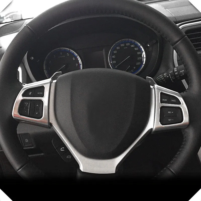 Для Suzuki SX4 S-Cross левый руль автомобиля рулевое колесо крышка рамы Накладка аксессуары для автомобиля-Стайлинг