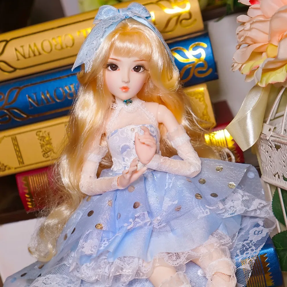 DBS 1/4 bjd 45 см дневник королева включая одежду обувь головной убор руки совместное