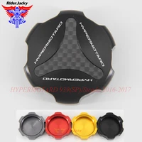 for ducati hypermotard 939spstrada 2016 2017 motorcycle cnc red motorcycle rear brake master cylinder reservoir cover cap