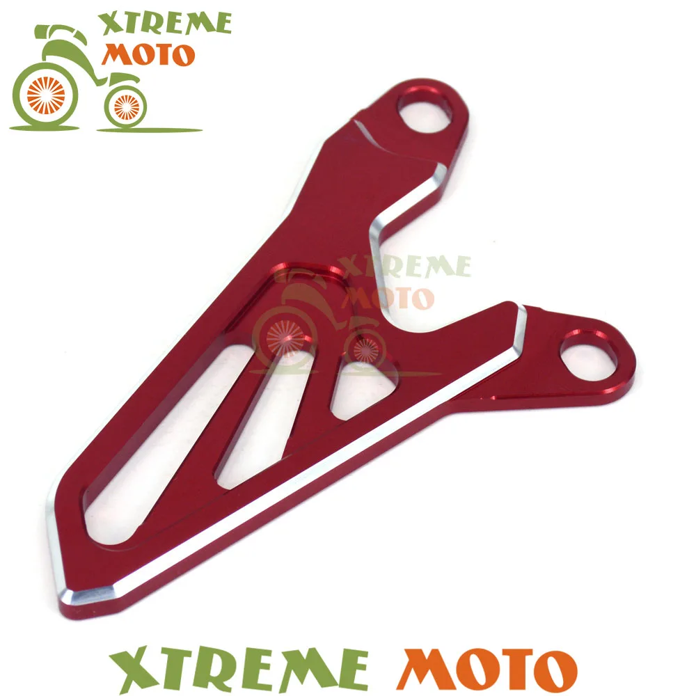 Аксессуары для мотоциклов красная передняя Звездочка цепи направляющая защита