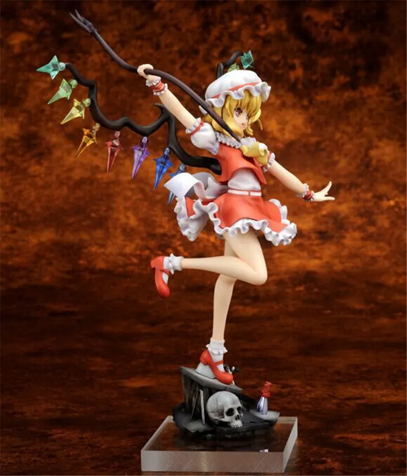 Touhou проект сестра дьявола Flandre Scarlet полная фигурка Коллекционная модель игрушки