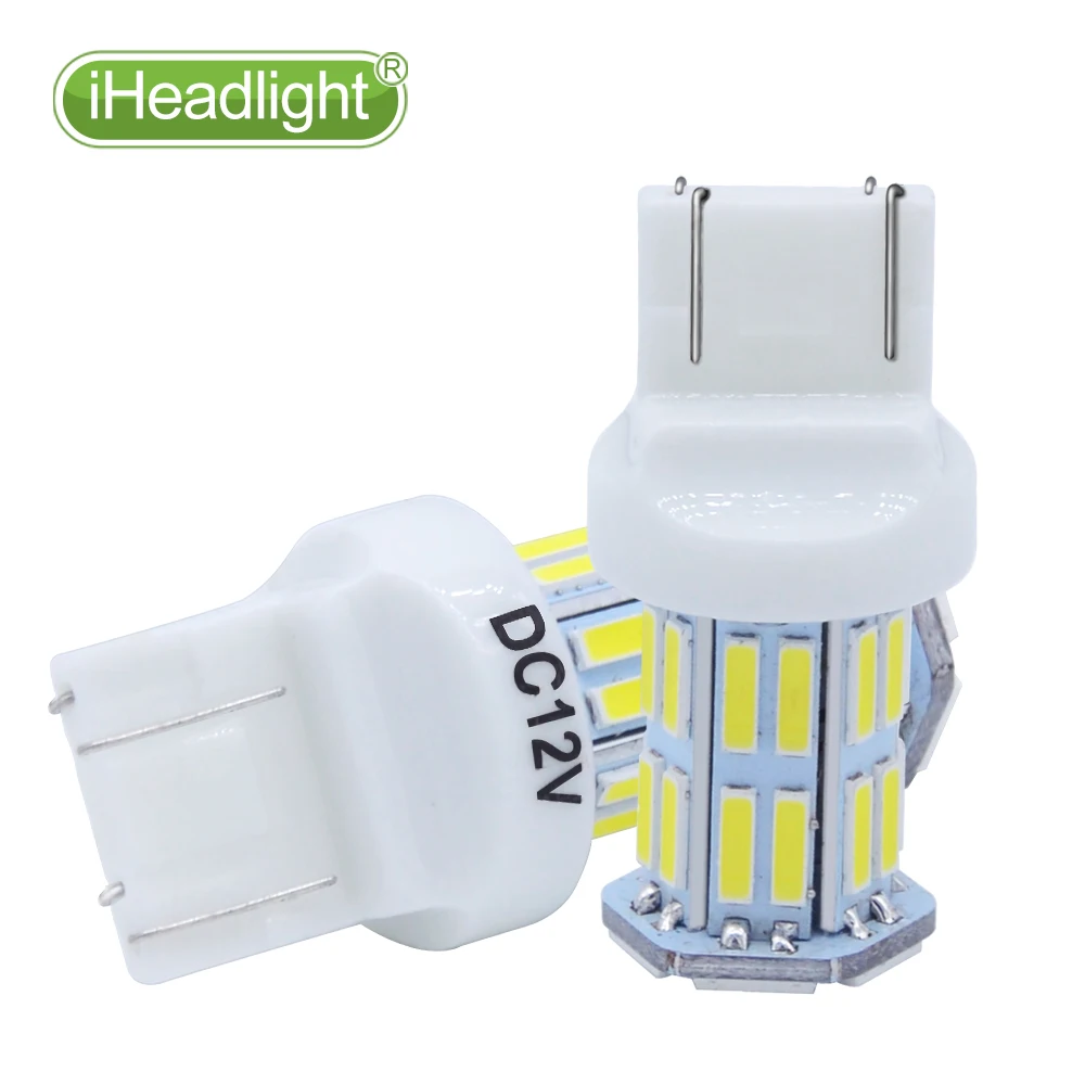 2шт T20 7443 32SMD светодиодный светильник для указателя поворота s задний супер яркий